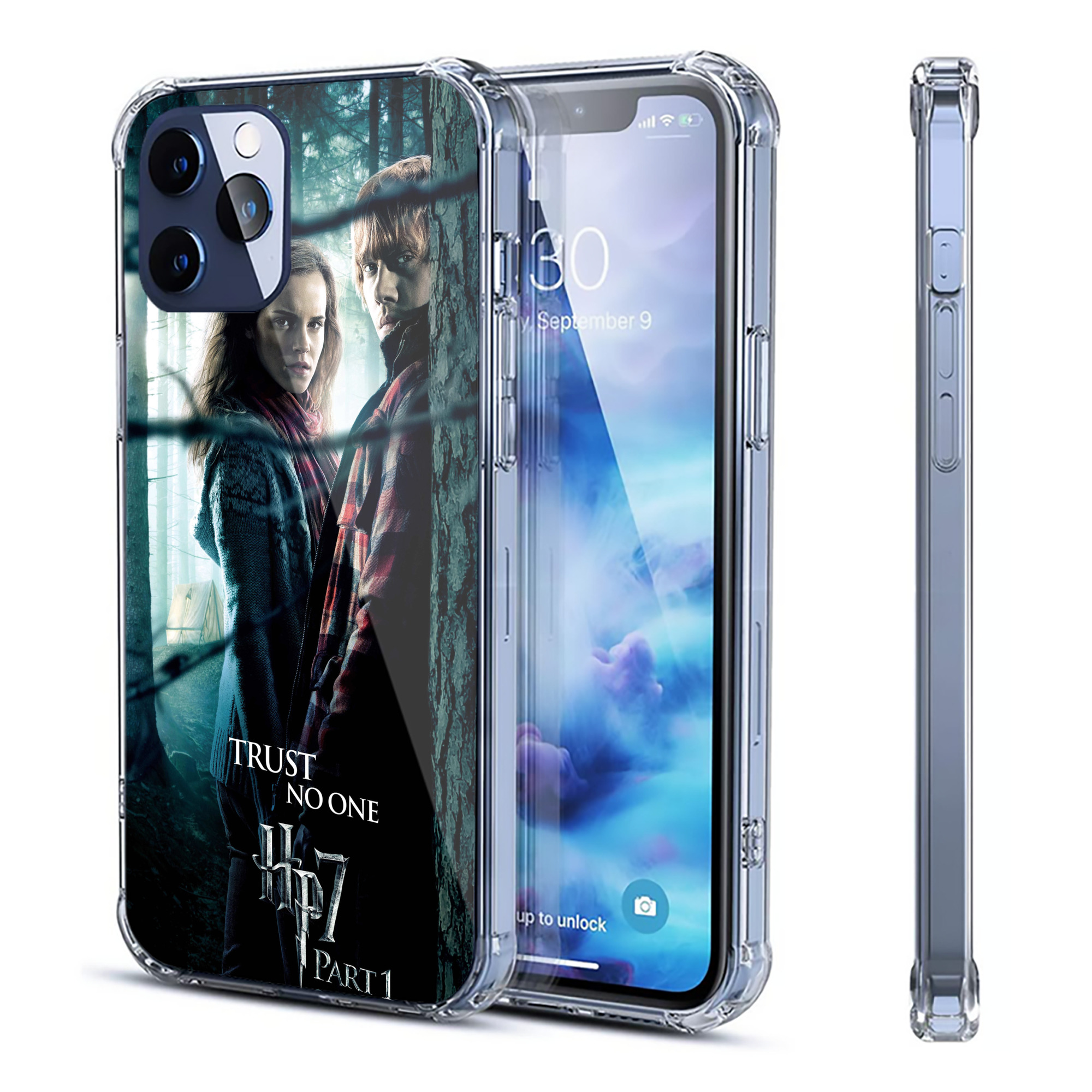 （画像用） Harry Potter ハリー・ポッターシリーズ 【iPhone 12シリーズ対応】透明スマホケース（クリアソフトケース）